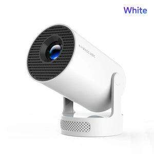 4K HY300 Pro Projector – Portable Outdoor Projector with Android 11, 5W Speaker, Dual WiFi6, and BT5.4