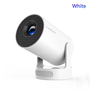 4K HY300 Pro Projector – Portable Outdoor Projector with Android 11, 5W Speaker, Dual WiFi6, and BT5.4